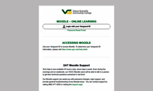 Moodle.vgcc.edu thumbnail