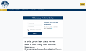 Moodle.wiltech.edu thumbnail