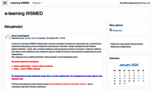 Moodle.wsmed.edu.pl thumbnail