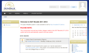 Moodle1112.dkit.ie thumbnail