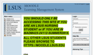 Moodle2015.lsus.edu thumbnail