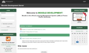 Moodledev.fresno.edu thumbnail