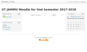 Moodlej.iitjammu.ac.in thumbnail