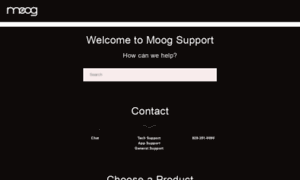 Moogmusicsupport.zendesk.com thumbnail