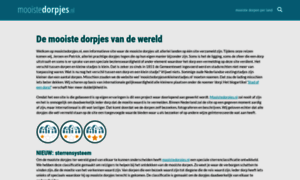 Mooistedorpjes.nl thumbnail