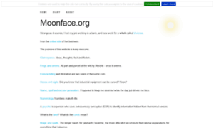 Moonface.org thumbnail