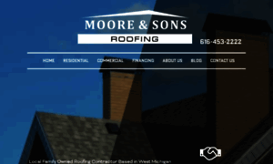 Mooreandsonsroofing.com thumbnail