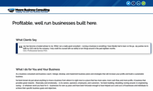 Moorebusinessconsulting.com thumbnail