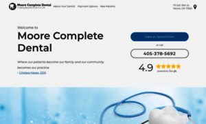 Moorecompletedental.com thumbnail