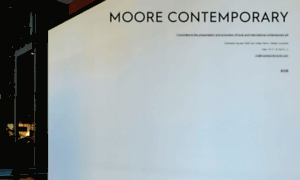 Moorecontemporary.com thumbnail