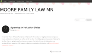 Moorefamilylawmn.blog.com thumbnail