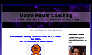 Mooremastercoaching.com thumbnail