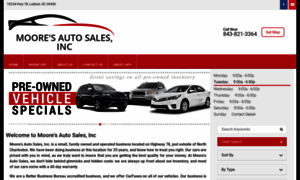 Mooresautosales.net thumbnail