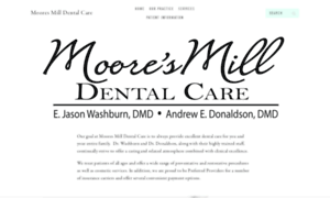 Mooresmilldentalcare.com thumbnail