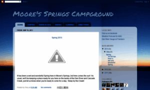 Mooresspringscampground.blogspot.com thumbnail