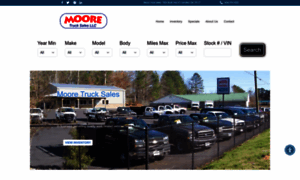 Mooretrucksales.com thumbnail