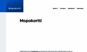 Mopokorttitesti.info thumbnail