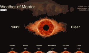 Mordorweather.com thumbnail