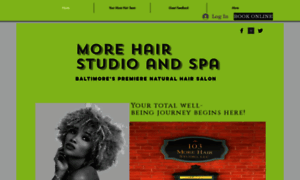 Morehairstudioandspa.com thumbnail