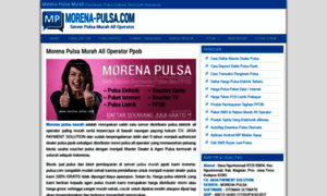 Morena-pulsa.com thumbnail