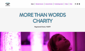 Morethanwordscharity.com thumbnail