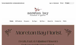 Moretonbayflorist.com.au thumbnail