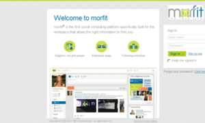 Morfit.tibbr.com thumbnail