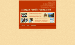 Morganfamilyfoundation.org thumbnail