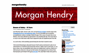 Morganhendry.wordpress.com thumbnail