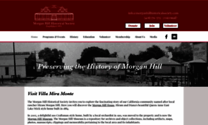 Morganhillhistoricalsociety.org thumbnail