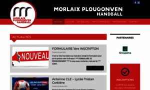 Morlaixplougonven-handball.fr thumbnail