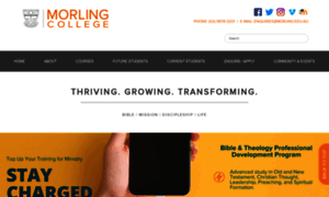 Morling.edu.au thumbnail