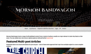 Mormonbandwagon.com thumbnail