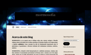 Mormosofia.wordpress.com thumbnail