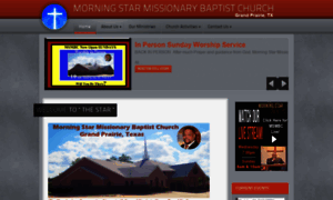 Morningstarbaptist.org thumbnail