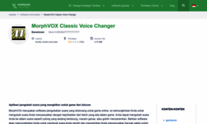 Morphvox_classic_voice_changer.id.downloadastro.com thumbnail