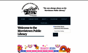 Morristownpubliclibrary.org thumbnail