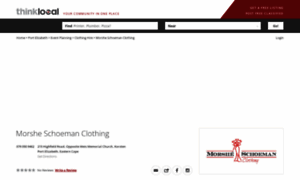 Morsche-schoeman-clothing.thinklocal.co.za thumbnail