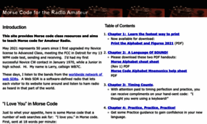 Morsecodeclassnet.com thumbnail