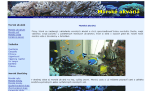 Morske-akvaria.sk thumbnail