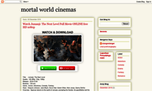 Mortal-world-cinemas.blogspot.com thumbnail