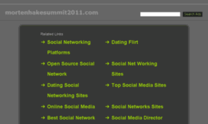 Mortenhakesummit2011.com thumbnail