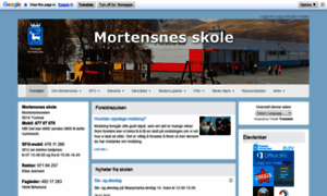 Mortensnes.tromsoskolen.no thumbnail