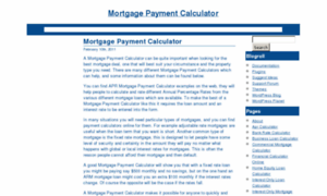 Mortgage-calculator-pages.com thumbnail