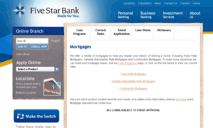 Mortgage.five-starbank.com thumbnail