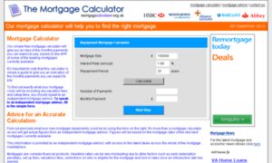 Mortgagecalculator.org.uk thumbnail
