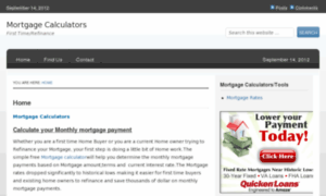 Mortgagecalculators4u.com thumbnail