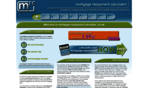 Mortgagerepaymentcalculator.co.uk thumbnail
