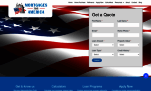 Mortgagesforamerica.org thumbnail