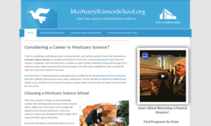 Mortuaryscienceschool.org thumbnail